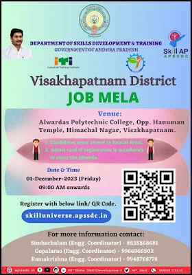 APSSDC Visakhapatnam Job Mela