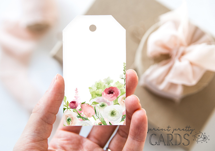 Floral Gift Tags