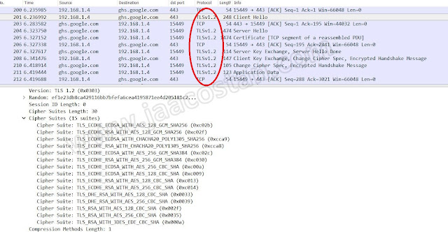 tls1.3,tls1.2, tls1.3 wireshark