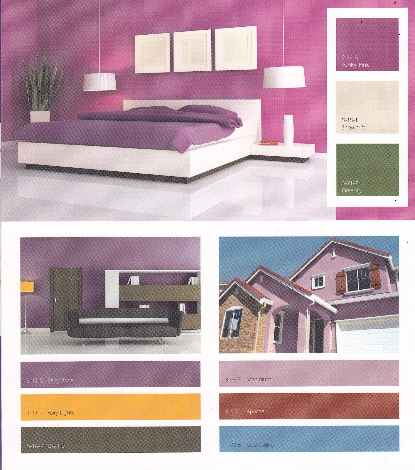 Galeri BANGUNAN Cat  LENKOTE Series PURPLE NEUTRAL