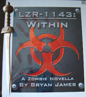 Portada de libro LZR-1143, de Bryan James