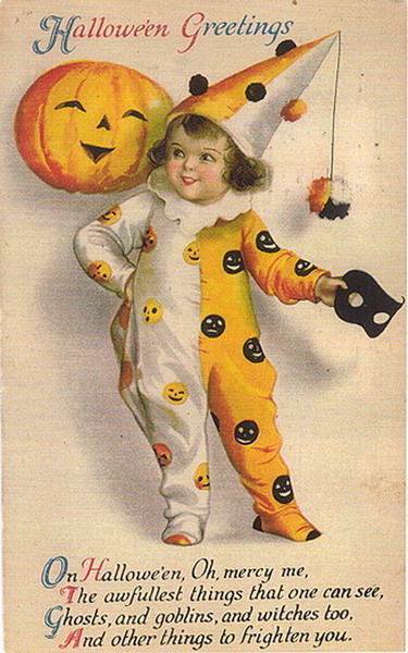 More Vintage Halloween Postcards Rightclick the image to save and print