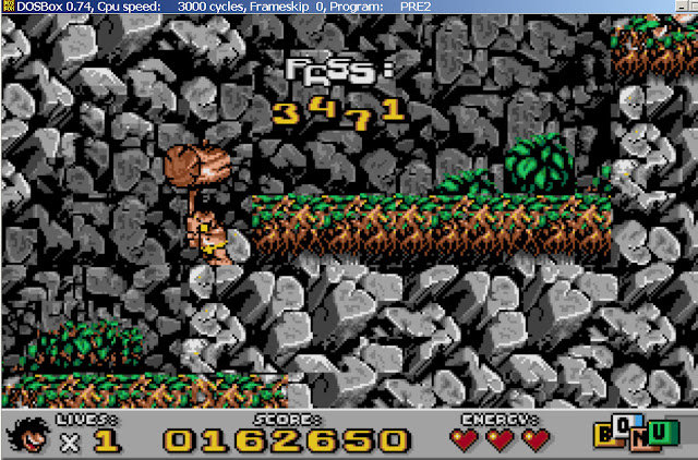 Prehistorik 2 - Level 2 Screenshot