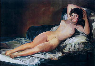 Copia D'Autore: Goya - Maya desnuda