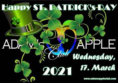 Happy ST. PATRICKs DAY 2021 Adams Apple Club Chiang Mai Nightclub