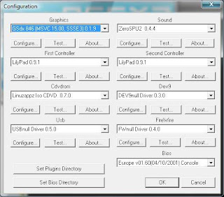 configuration emulator ps2 bios