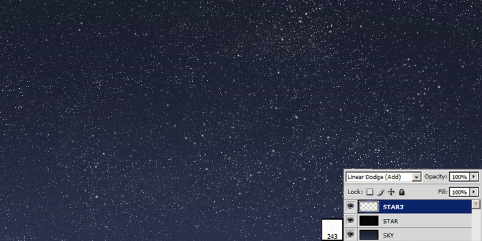 photoshop starfield tutorial