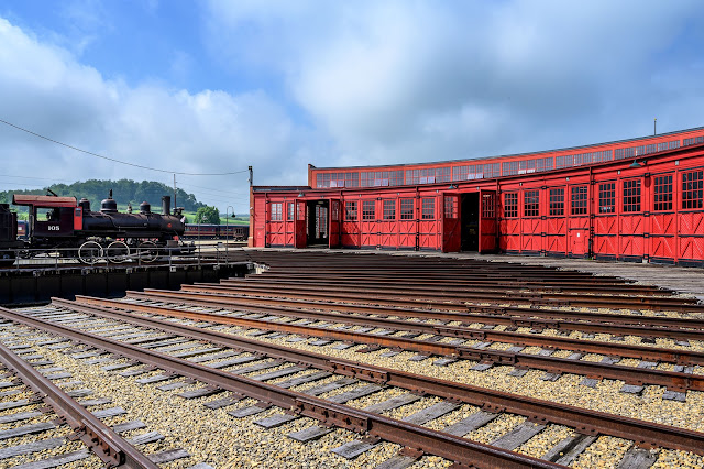 Turntable at the Age of Steam Roundhouse