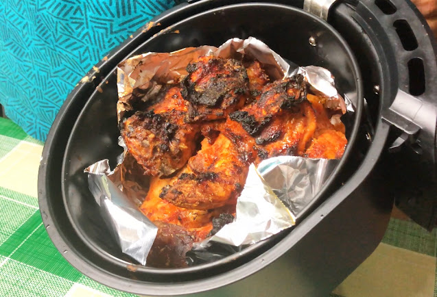 Resepi ayam bakar air fryer  MOH KITE