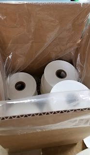 Label Rolls Packed In Plastic Bags