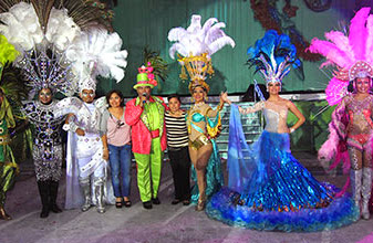 Espectacular noche popular de presentación de candidatos a Reyes del Carnaval Cozumel 2015