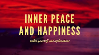 find inner peace and happiness within yourself