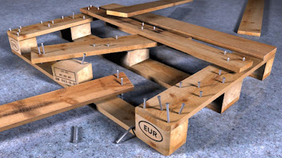 Euro Pallet - Side View