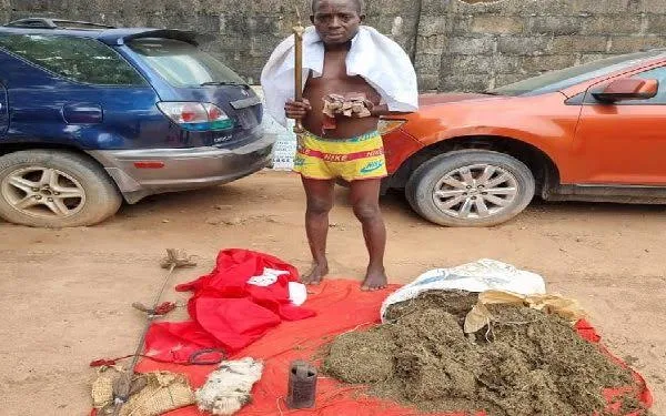 Police Arrest Alleged ESN ‘Native Doctor’ With An Improvised Explosive Device (IED)