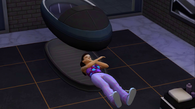 sims 4 funny sleeping pod bug