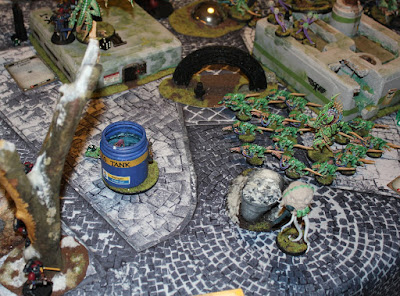 Warhammer 40k battle report - Maelstrom of War - Cloak And Shadows - 1500 points - Primaris Ultramarines vs Tyranids, Hive Fleet Gorgon.