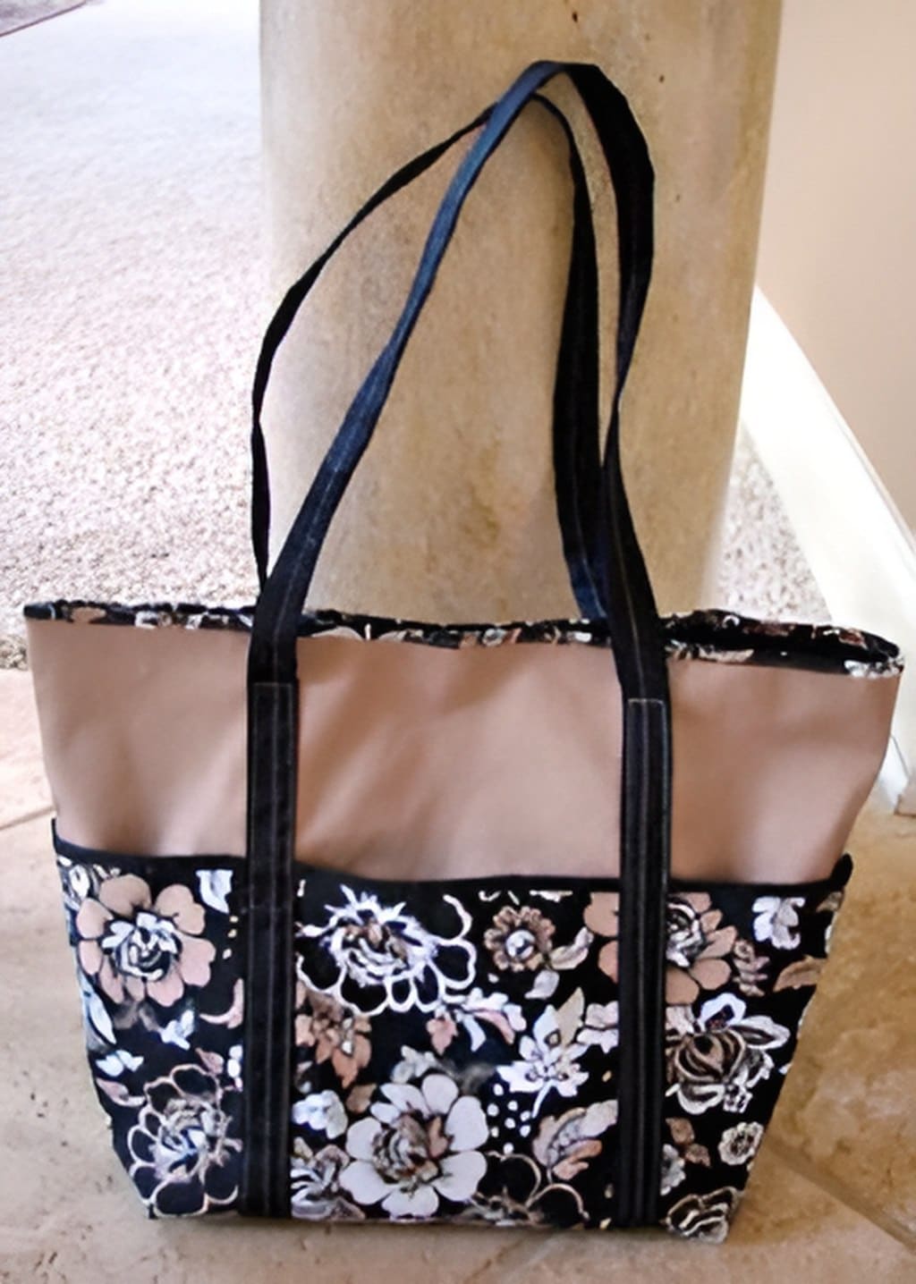 Designer Tote Bag Tutorial & Pattern