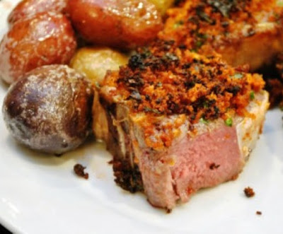 Lamb Chops with Smoky Breadcrumbs