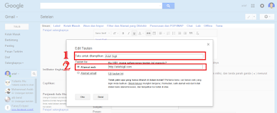 Cara Membuat Signature Gmail