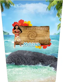 Etiquetas de Moana para imprimir gratis.