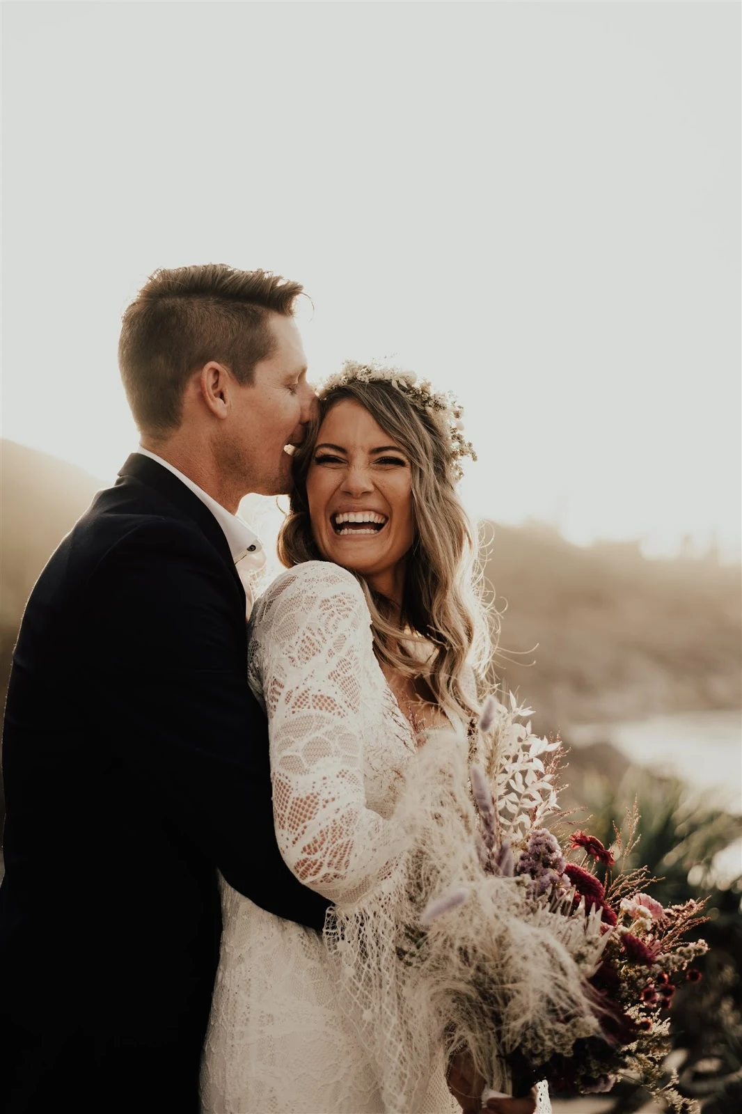 bird and boy photography beach wedding grace loves lace florals