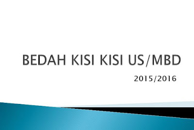 Bedah kisi kisi US SD/MI 2016