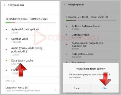  inilah beberapa pesan yang sering kita jumpai dikala kita melaksanakan download ataupun meng Cara Mengatasi Tidak Dapat Menyimpan, Memori Penuh Pada Handphone