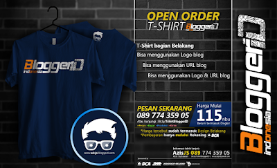 OPEN ORDER T-shirt Blogger ID (Indonesia) by Azis JS