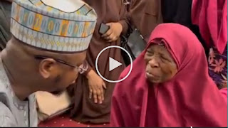 Duk Mai Imani Wannan Videon Zai Girgiza masa Zuciya..Kalli Yanda Pantami Keyiwa Wata Dattijuwa Addu'a Gaskiya Wannan Addu'ar Samun Tsawon Rai da Haduwa a Aljannah. 