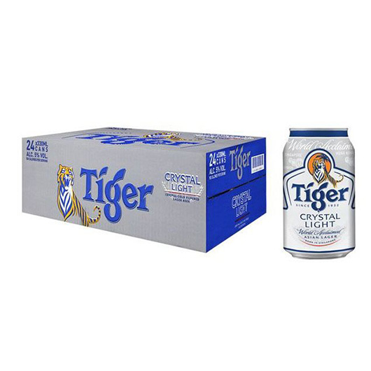 Tiger crystal beer