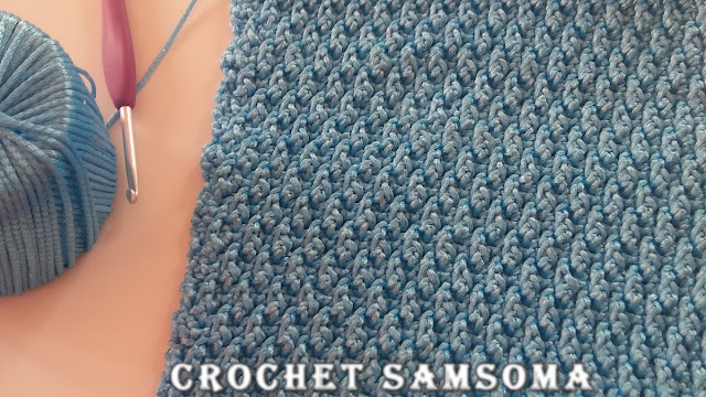 كروشيه غرزة شتوية . كروشيه غرزة  . غرز كروشيه  . تعليم غرز كروشيه للمبتدئات . Crochet Pontos .. Easy  Stitch  . طريقة كروشيه غرزة شتوية سهلة وبسيطة  // Crochet Stitches tutorial . غرز كروشية جديدة .  crochet stitches tutorial .   