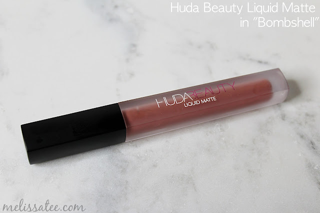 sephora favorites, sephora favorites give me more lip, sephora favorites give me more lip 2017, sephora favorites give me more lip 2017 review, sephora favorites give me more lip review and swatches, huda beauty, huda beauty liquid matte, huda beauty liquid matte in bombshell, huda beauty liquid matte in bombshell swatches