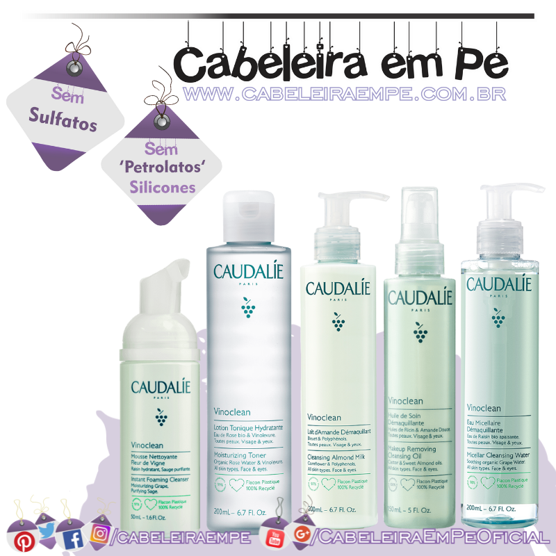 Linha Vinoclean - Caudalie