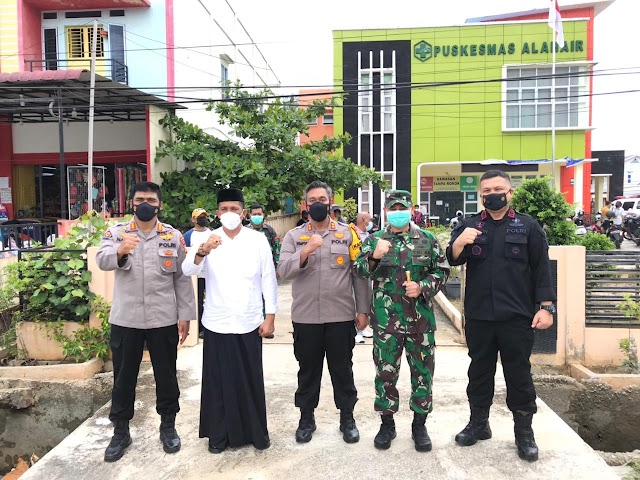 Turun ke Meranti, Polda Riau Pastikan Penanganan Covid-19 Sudah Berjalan Baik