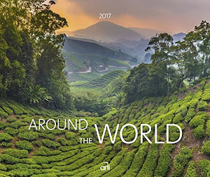 Around the world 2017 - Eine Reise um die Welt Wandkalender, Posterkalender, Reisekalender, Fotografie - 46 x 39 cm