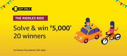 Amazon The Riddle Rides Quiz Answer- Win Rs.5000