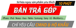 bán trả góp laptop