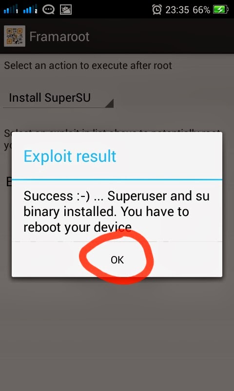 Cara root Android menggunakan Framaroot Tanpa PC