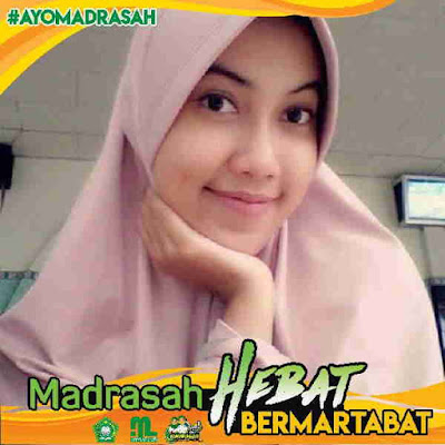 Satu lagi bingkai foto profil facebook yang bisa digunakan oleh warga madrasah Bingkai Foto Profil FB Madrasah Hebat Bermartabat