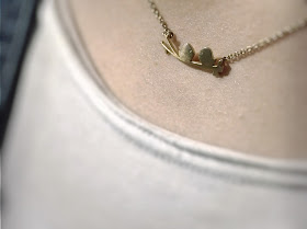 gold bird necklace