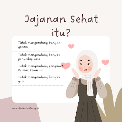 Jajanan sehat itu?