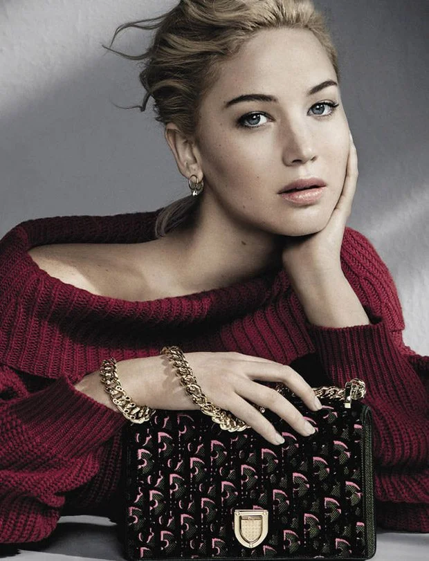 Jennifer Lawrence for Dior Handbags Fall/Winter 2016