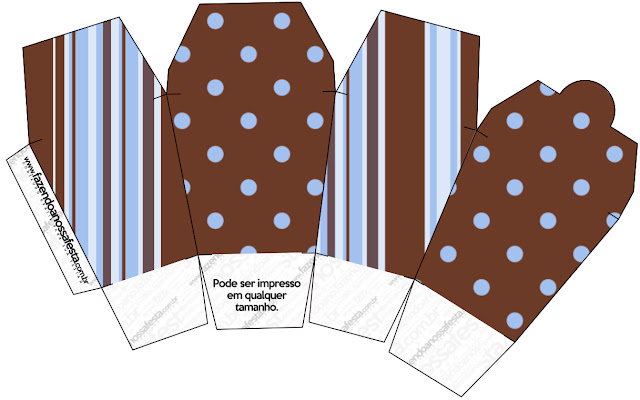 Blue and Chocolate: Free Printables Boxes.