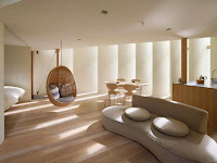 Triangular House in Muko Design with 1 Large Room and Mezzanine by Fujiwara Architects Triangular House in Muko Design with 1 Large Room and Mezzanine by Fujiwara Architects