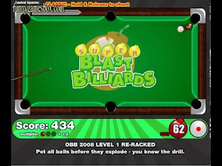 Super Blast Billiards Game