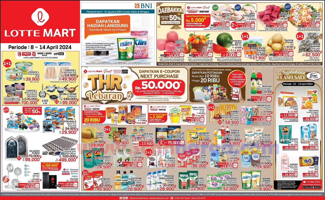 Katalog Promo JSM Lottemart Weekend Terbaru 10 - 14 April 2024