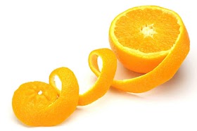 قشر البرتقال لتفتيح وتبييض البشرة الدهنية