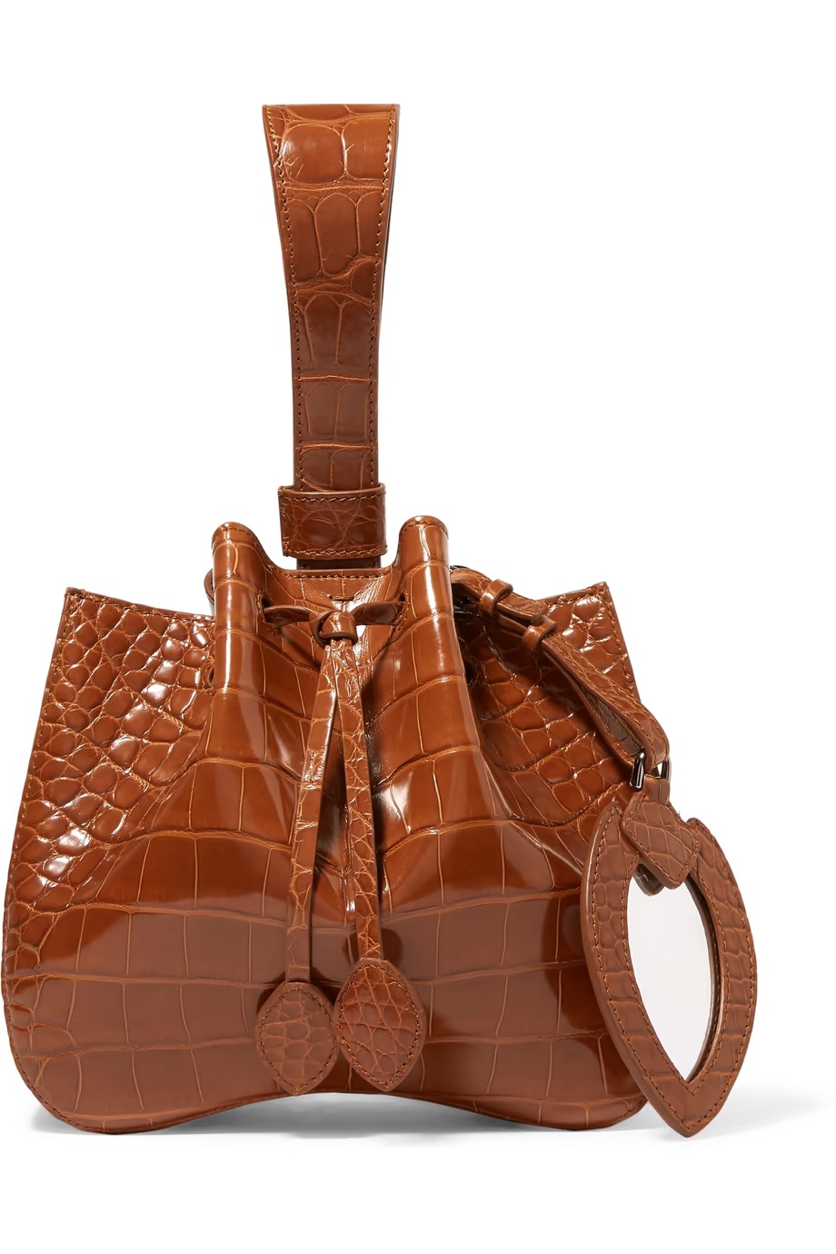 ALAÏA Alligator Bucket Bag