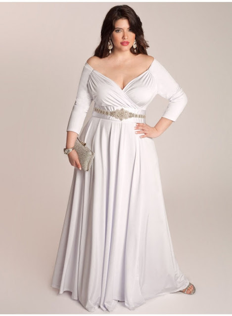 extraordinary-white-silk-deep-v-neck-off-the-shoulder-floor-length-long-sleeves-plus-size-wedding-guest-dress