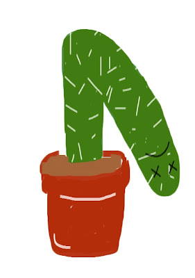 My Art - dead cactus